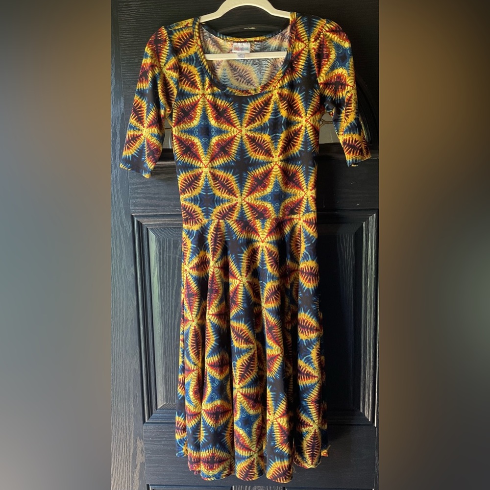LuLaRoe Starburst Nicole Dress